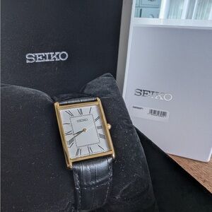 Seiko Men's Gold Tank Watch